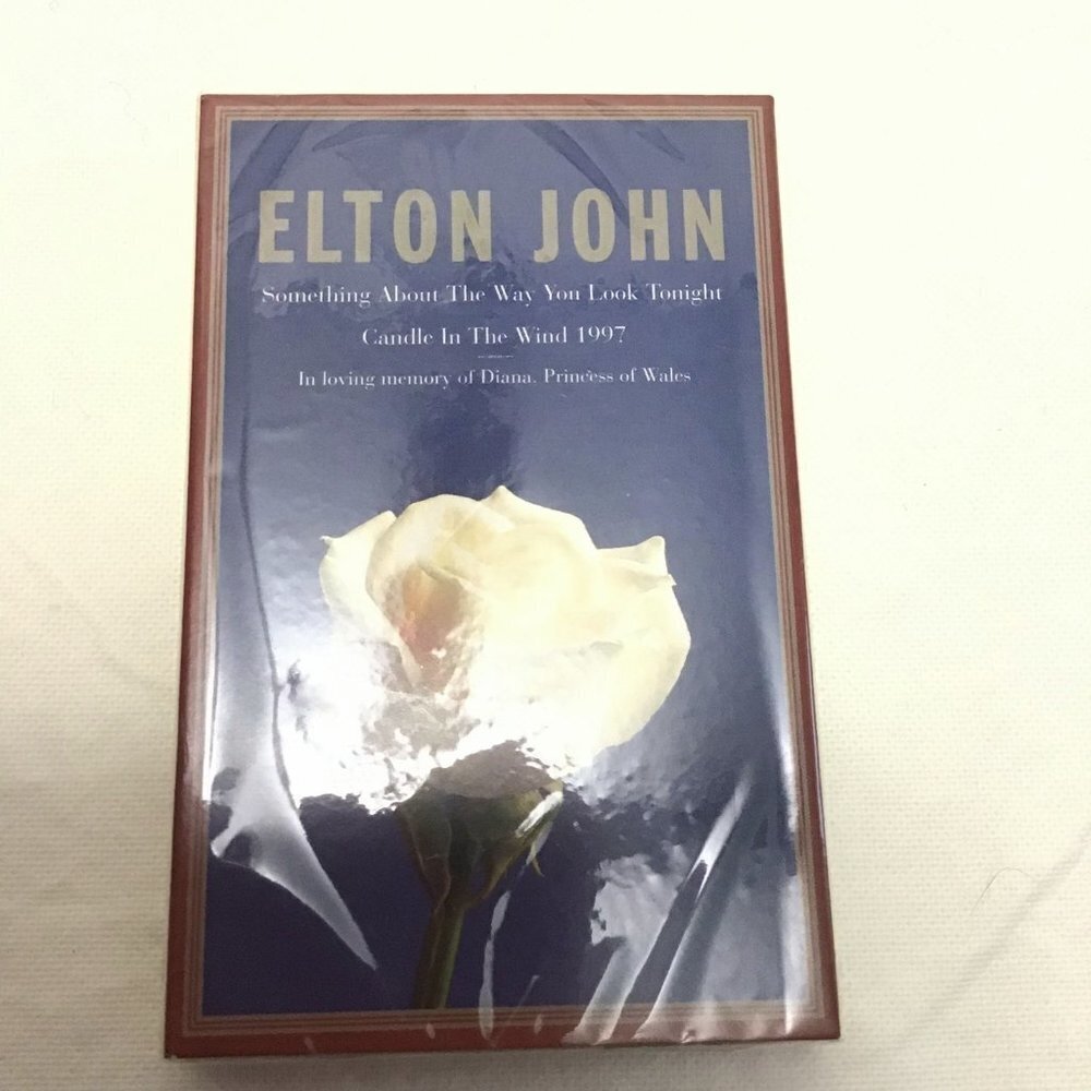 🌷Elton John Cassette Candle in The Wind 1997 Princess Diana SEALED